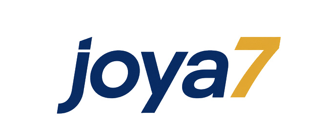 joya7 logo on dark gaming header